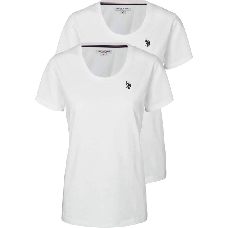U.S. POLO ASSN. Top UWAmy bílá