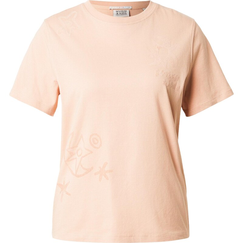 SCOTCH & SODA Tričko tělová / pudrová 112661944