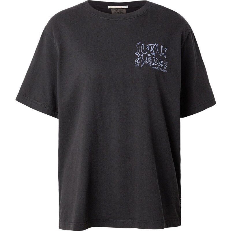 SCOTCH & SODA Tričko námořnická modř / kouřově modrá 112662213