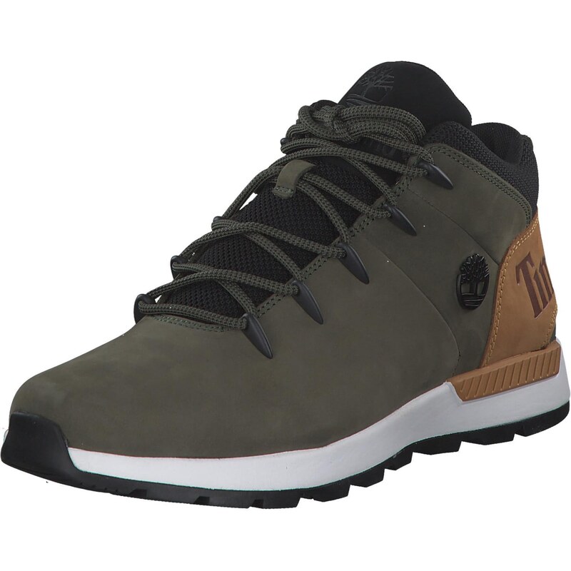 TIMBERLAND Šněrovací boty Sprint Trekker Mid zelená 112662252