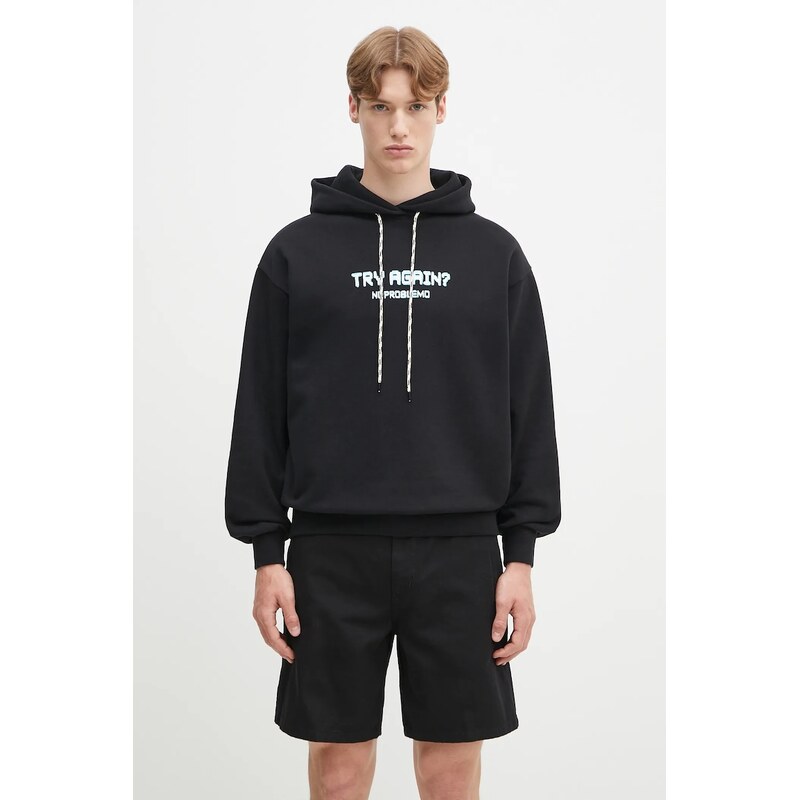 No Problemo Bavlněná mikina No Problemo Try Again Hoodie
