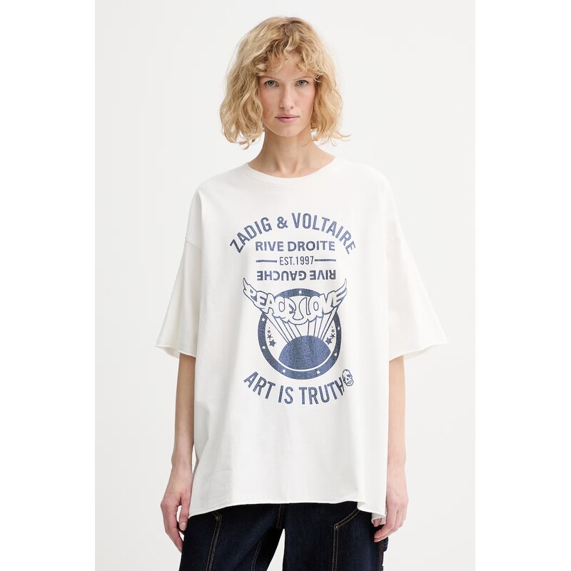 Bavlněné tričko ZADIG&VOLTAIRE 112587354