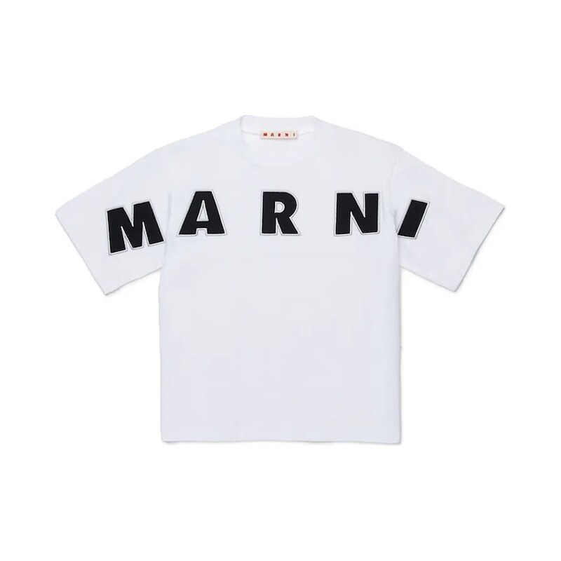 Marni Dětské bavlněné tričko Marni MT303F T-SHIRT