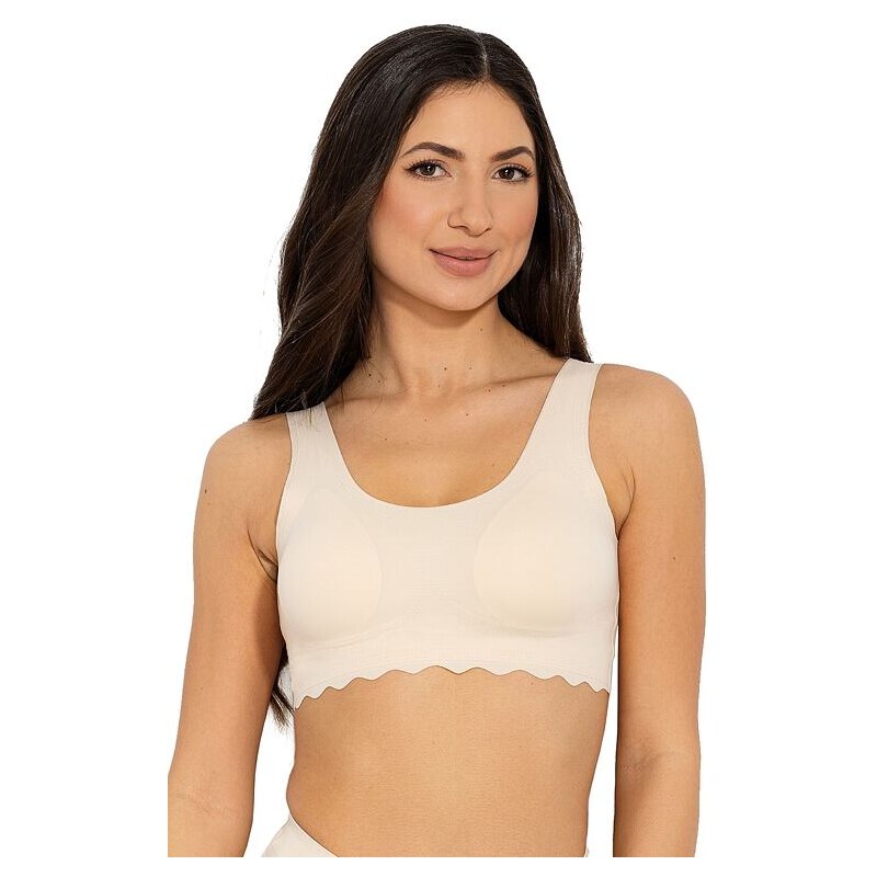Mitex Podprsenka laser cut Feel Good Bra béžová