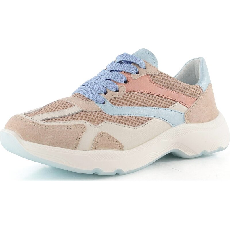 Ara dámské širší tenisky Boston shell/cream/cielo/apricot 12-25804-05 112675883