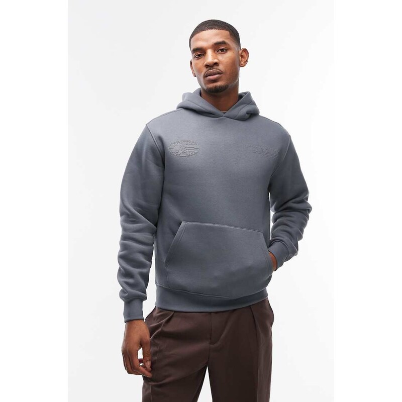 Alpha Industries hoodie with logo in blue 112676743