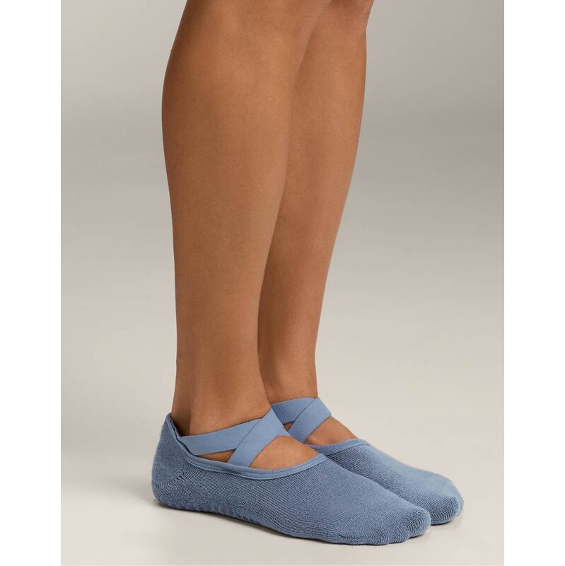 OYSHO 2 pairs of padded cotton blend yoga and pilates socks with 112676713