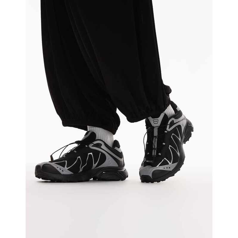 Salomon XT-Whisper Nocturne Vision trainers in black and silver 112690694