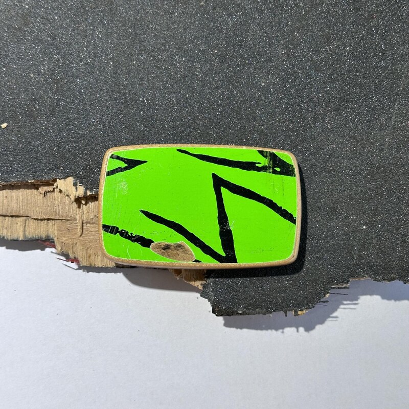 Wood Style Opasek Skejt Kulatý spona 28