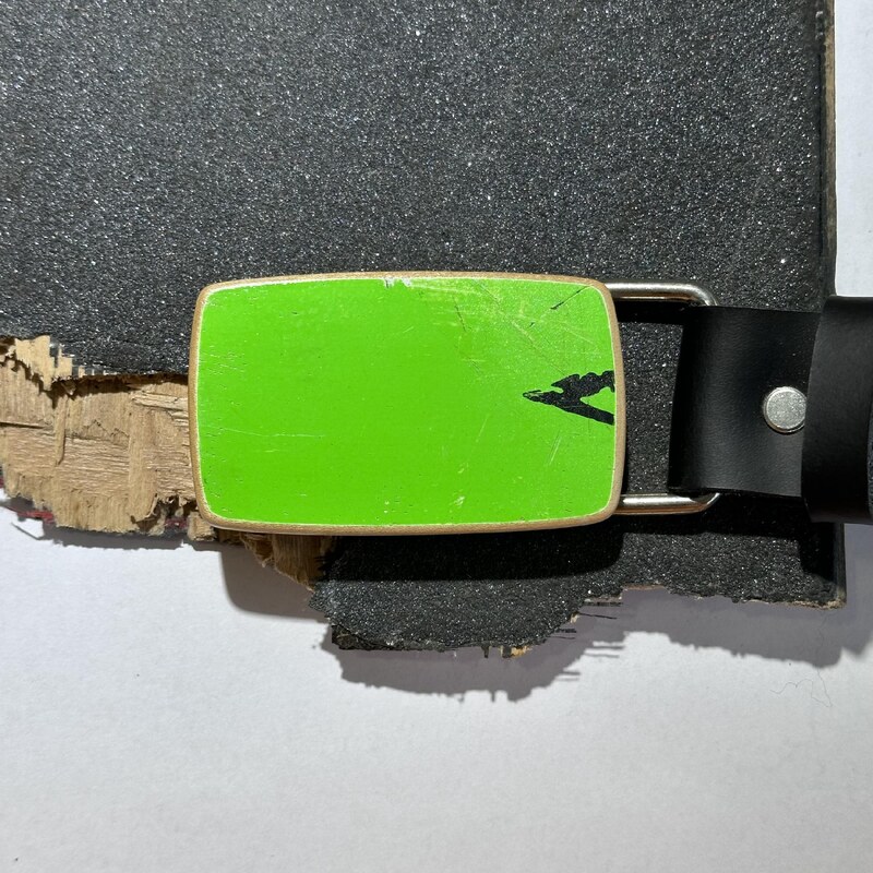 Wood Style Opasek Skejt Kulatý spona 40