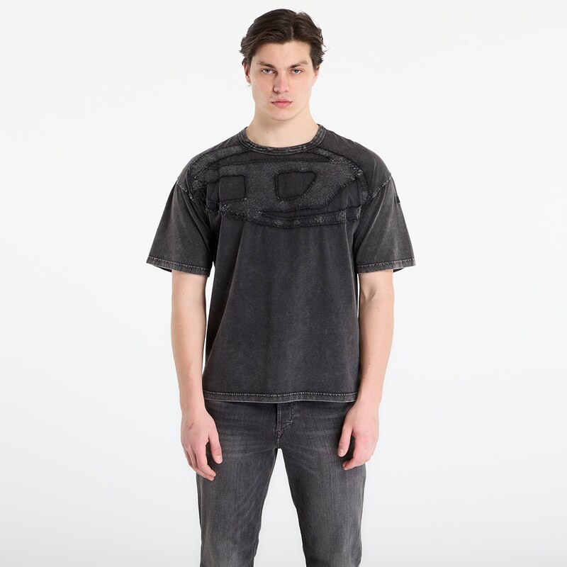 Tričko DIESEL T-Boxt-Den T-Shirt Black/ Violet M