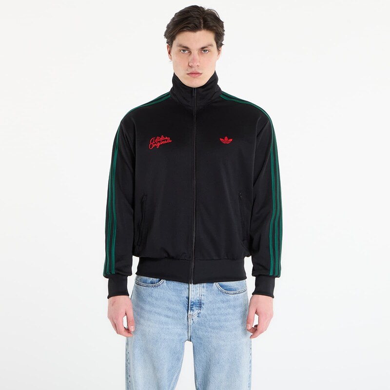 adidas Originals Mikina adidas Firebird Roses Track Top Black/