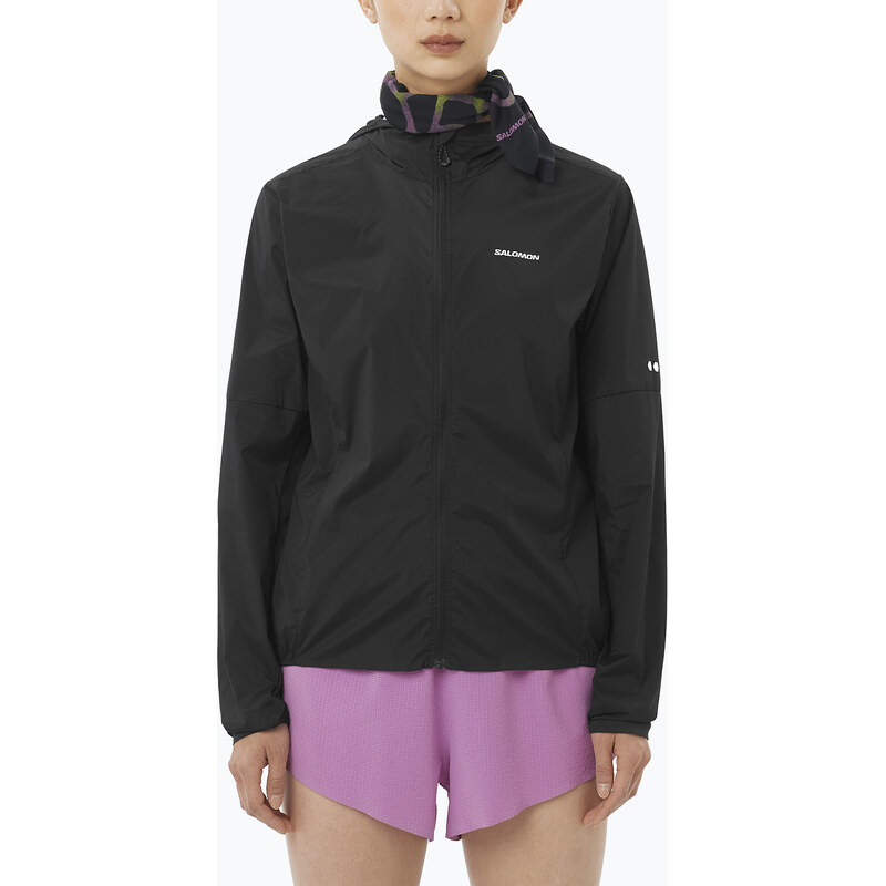 Dámská běžecká bunda Salomon Sense Aero Wind black