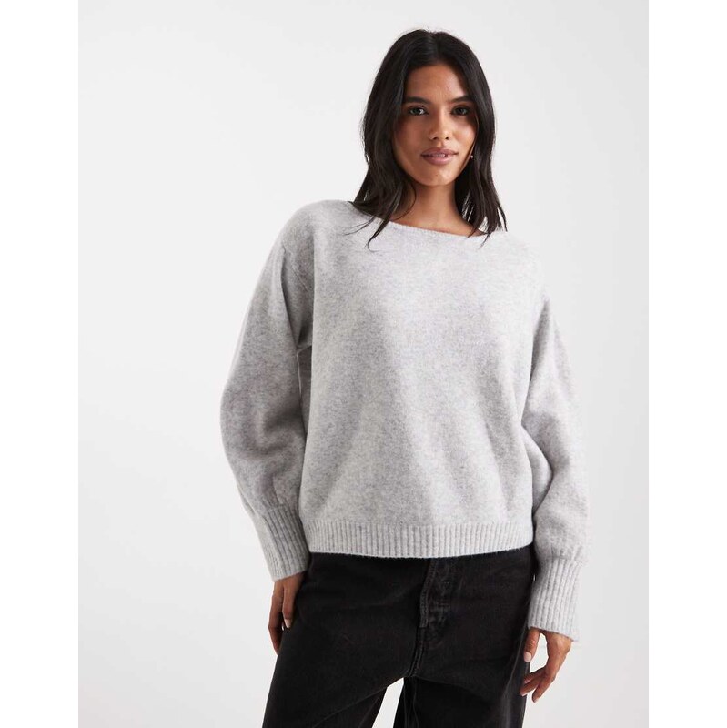 WeWoreWhat jumper in heather grey
