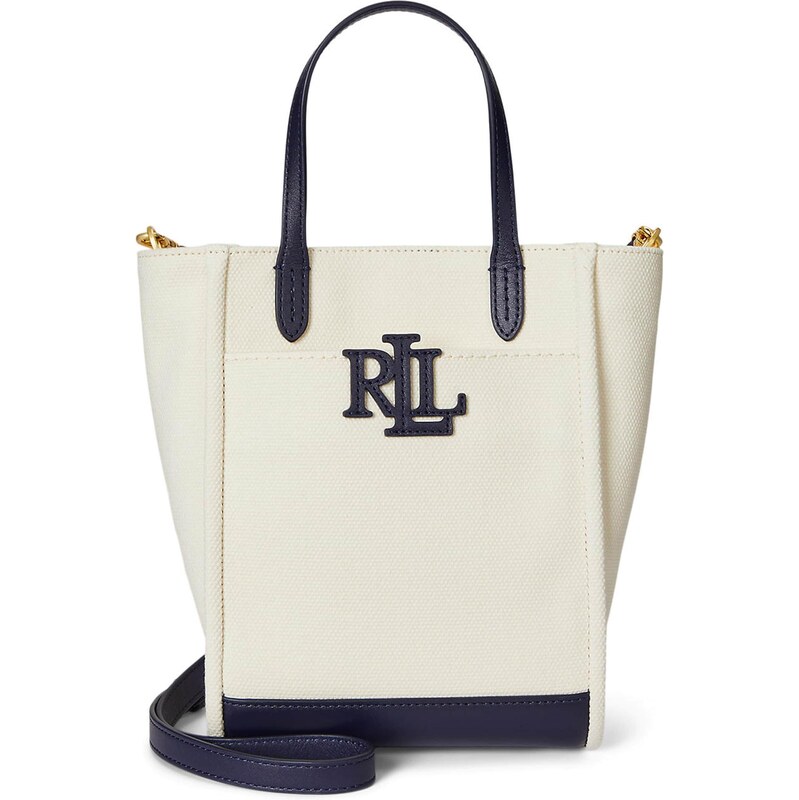 Lauren Ralph Lauren Nákupní taška krémová / marine modrá 112684987