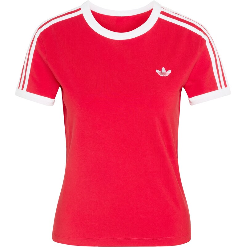ADIDAS ORIGINALS Tričko jasně červená / bílá