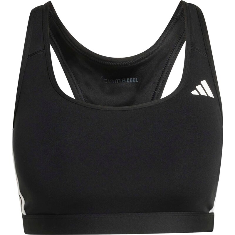 ADIDAS PERFORMANCE Sportovní podprsenka černá / bílá 112685207