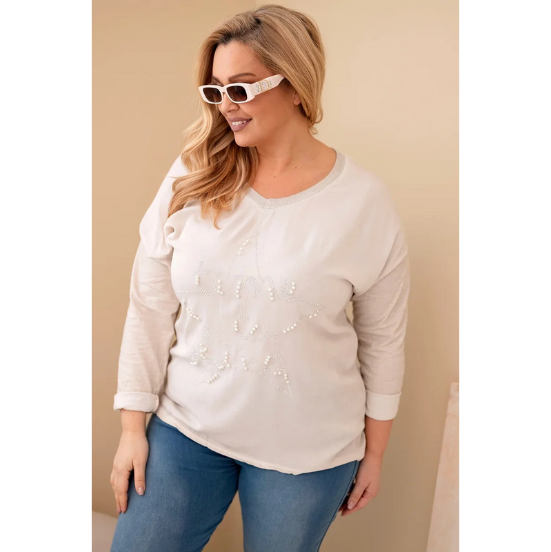 Kesi Dámské tričko Plus Size ART31018