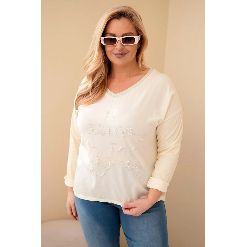 Kesi Dámské tričko Plus Size ART31018