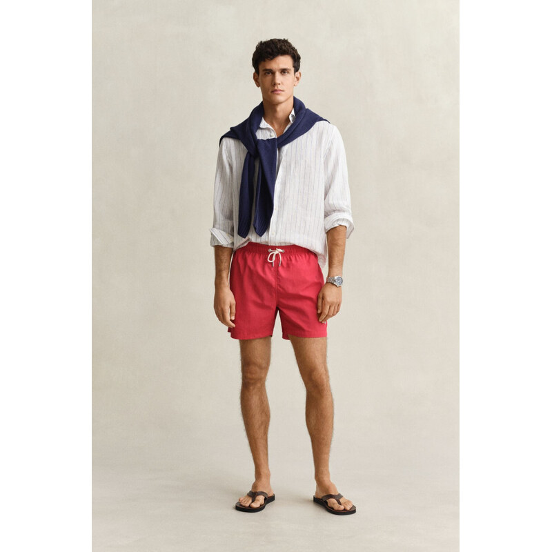 PLAVKY GANT SWIM SHORTS ROSE RED