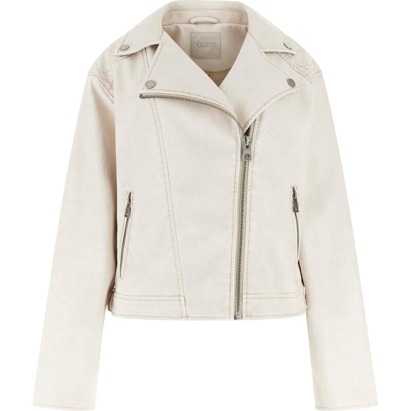 GUESS Přechodná bunda NADA cappuccino 112685934