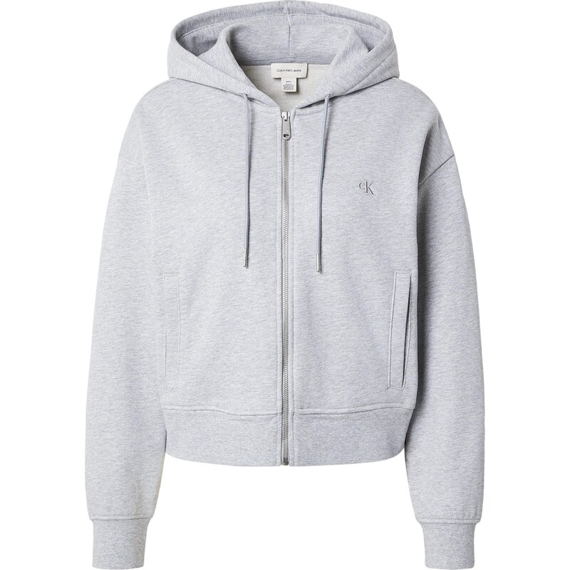 Calvin Klein Jeans Mikina šedá