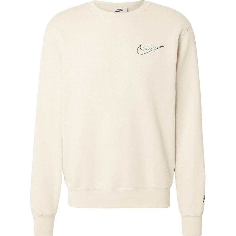 Nike Sportswear Mikina 'CLUB' béžová / černá