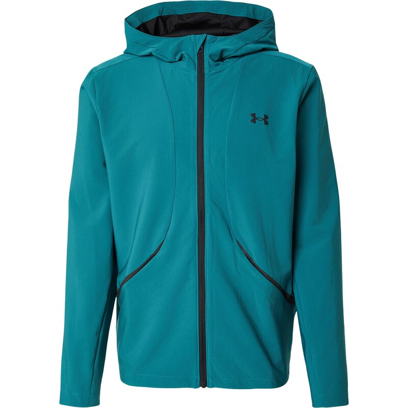 UNDER ARMOUR Sportovní bunda Unstoppable petrolejová