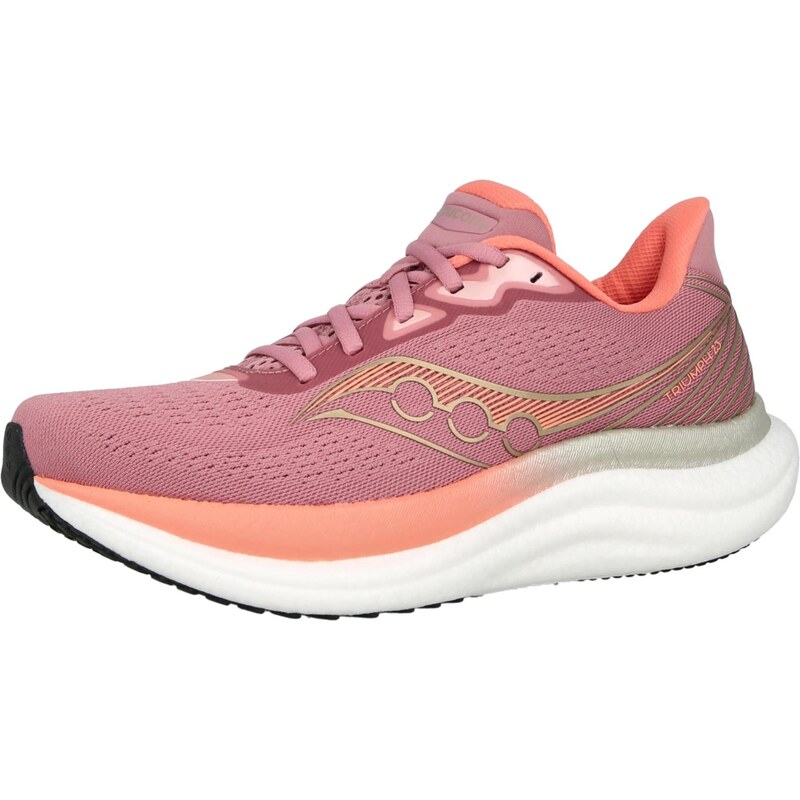 saucony Běžecká obuv TRIUMPH 23 bledě fialová / oranžová 112686235