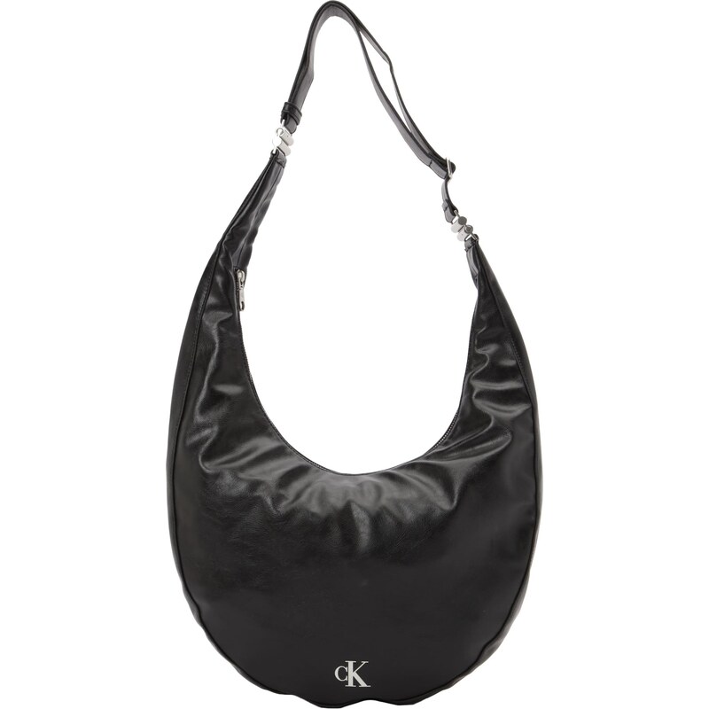 Calvin Klein Taška přes rameno černá / bílá