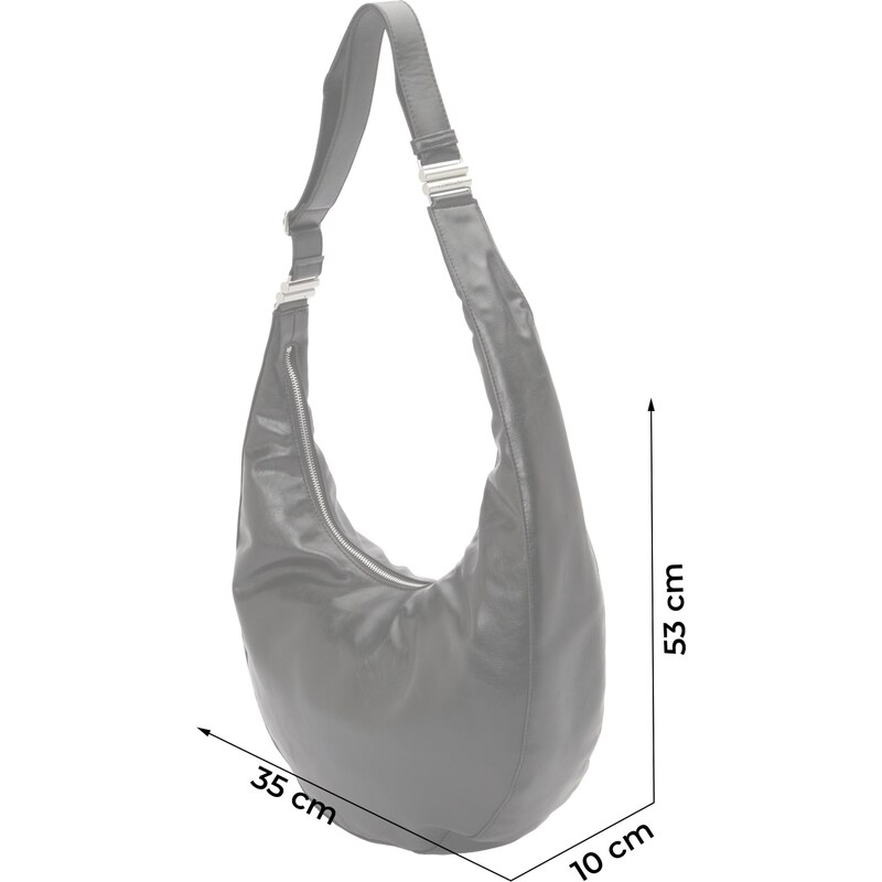 Calvin Klein Taška přes rameno černá / bílá