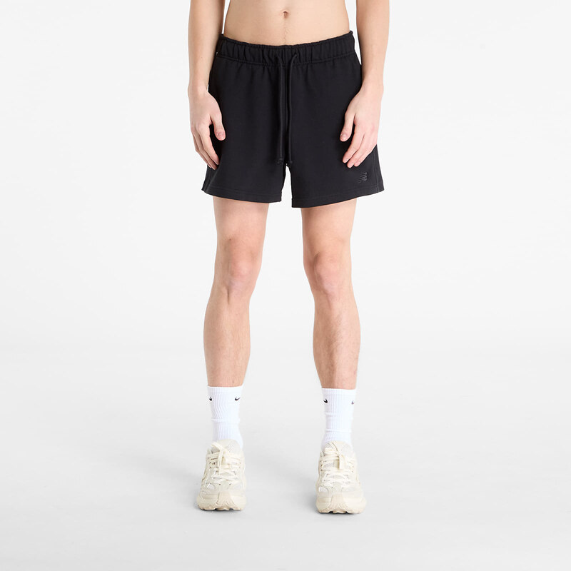 Šortky New Balance Athletics French Terry Short 5 Black XXL