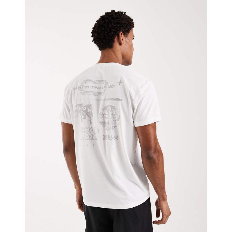 adidas performance Adi365 adidas runners t-shirt in white 115499636
