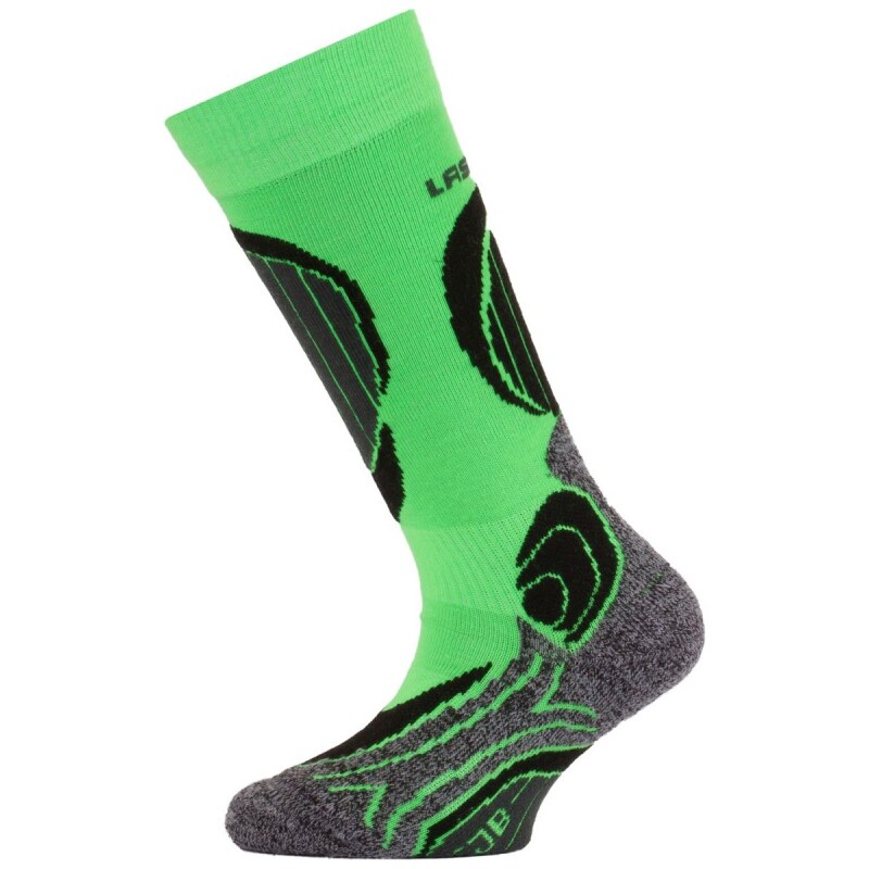 Ponožky lyžařské Lasting merino SJB Velikost: XS zelená 112697472