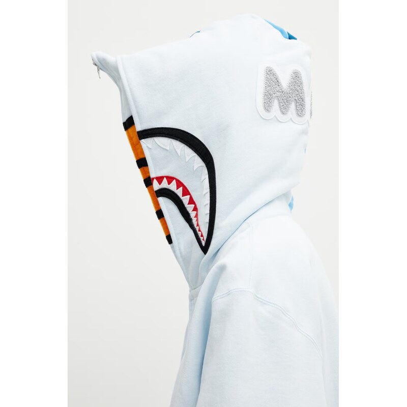 Bavlněná mikina A Bathing Ape Milo Shark