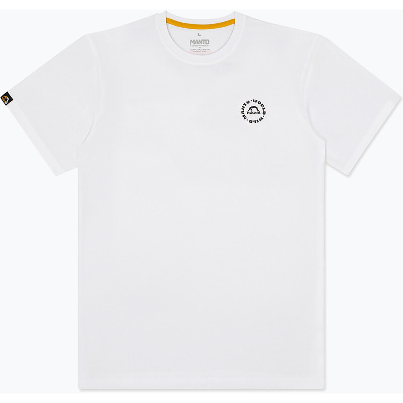 Pánské tričko MANTO Worldwild white