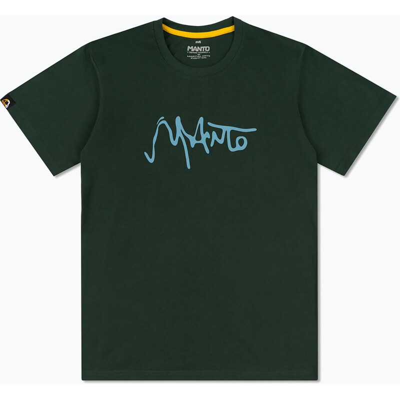 Pánské tričko MANTO Ink pine green