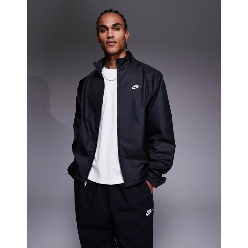 Nike Club Roscoe full zip jacket in black