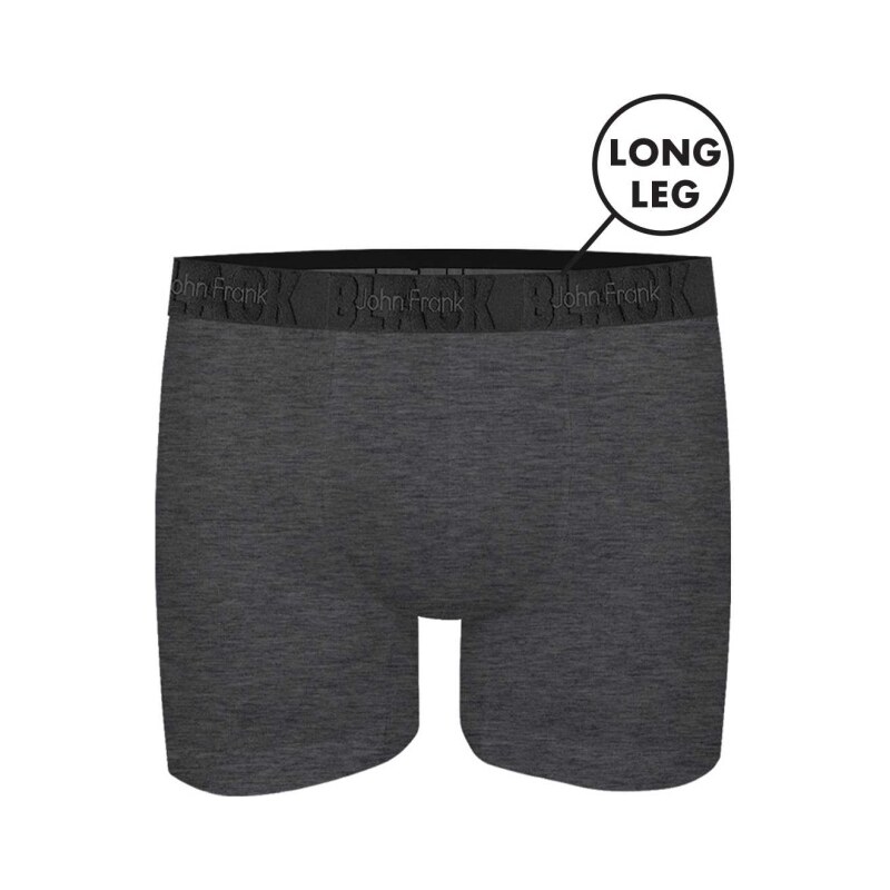Pánské boxerky John Frank JFBBLKLONG01