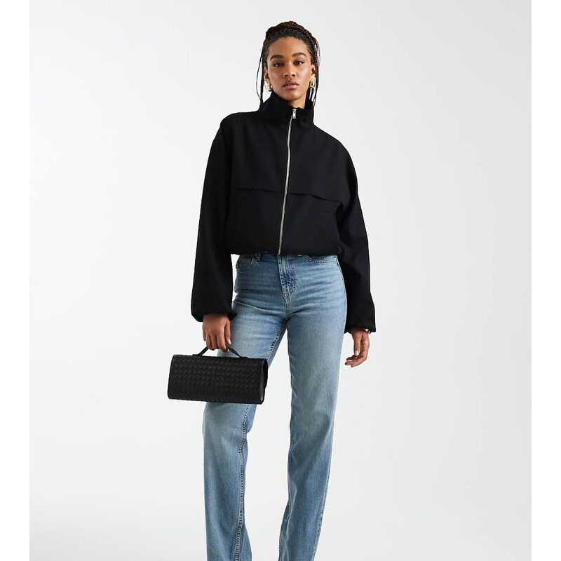 ASOS Tall ASOS DESIGN Tall comfort stretch straight leg jeans in 115518216