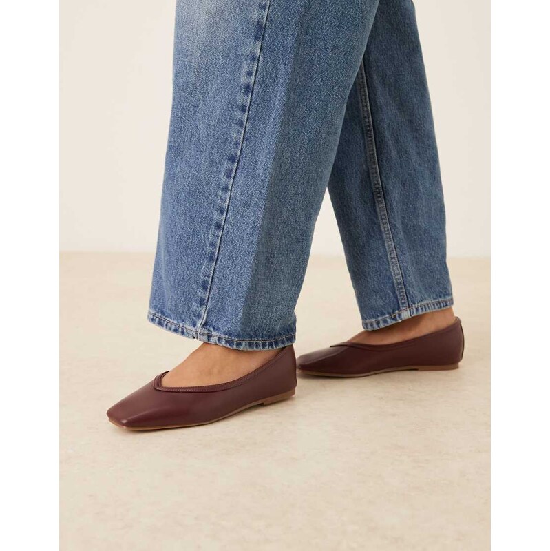 RAID Maryana ballet flats in burgundy-Red 115518866