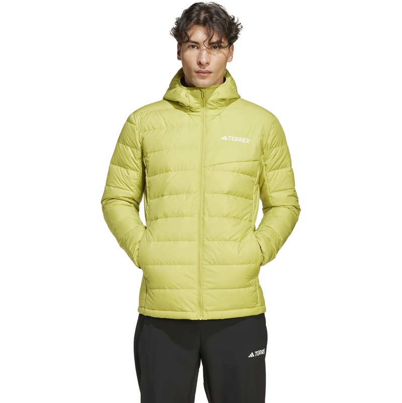 adidas Performance adidas MT DOWN HOODIE JACKET LIMET