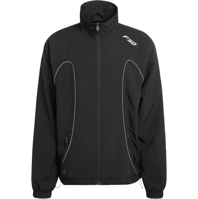 ADIDAS ORIGINALS Přechodná bunda F50 světle šedá / černá 112710772