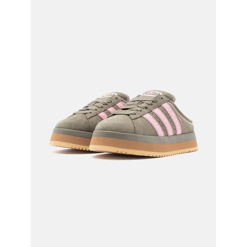 ADIDAS ORIGINALS Slip on boty 'Campus 00s' olivová / růžová