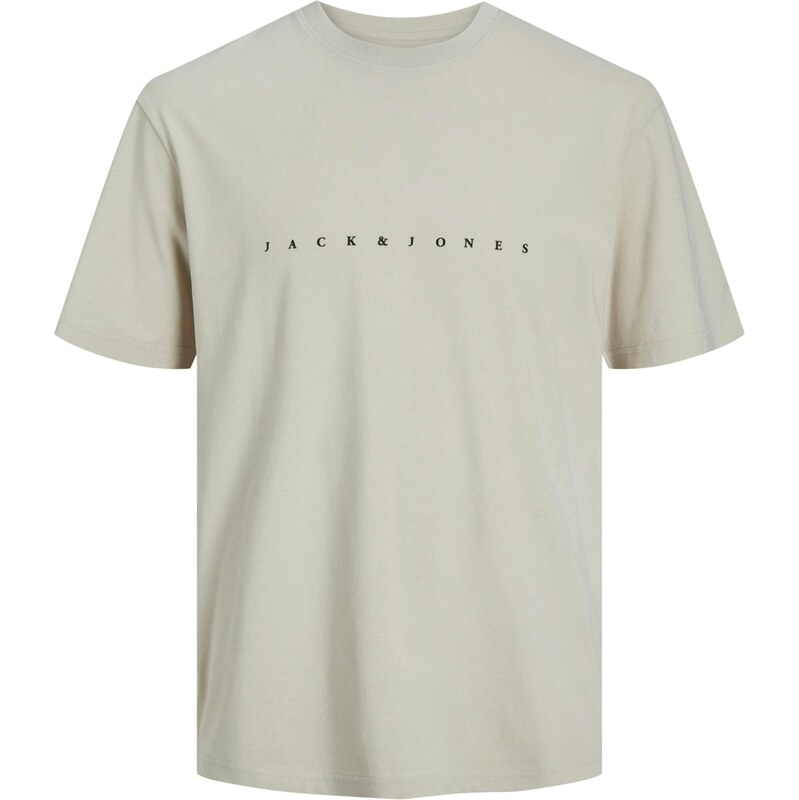 Jack & Jones Junior Tričko JJESTAR starobéžová / černá
