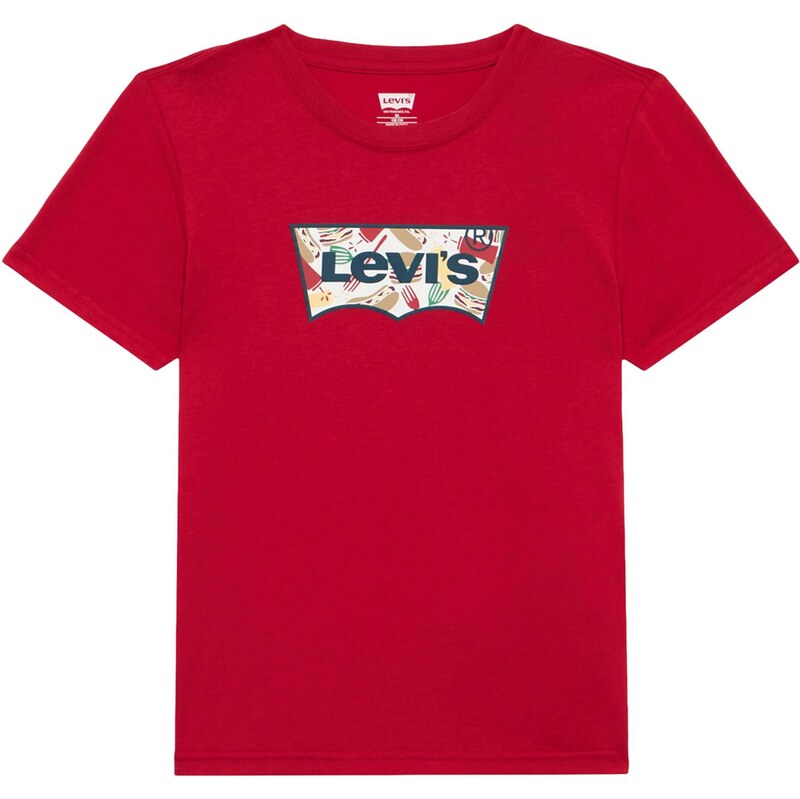 Levis Kids Tričko BARBECUE BATWING béžová / noční modrá /