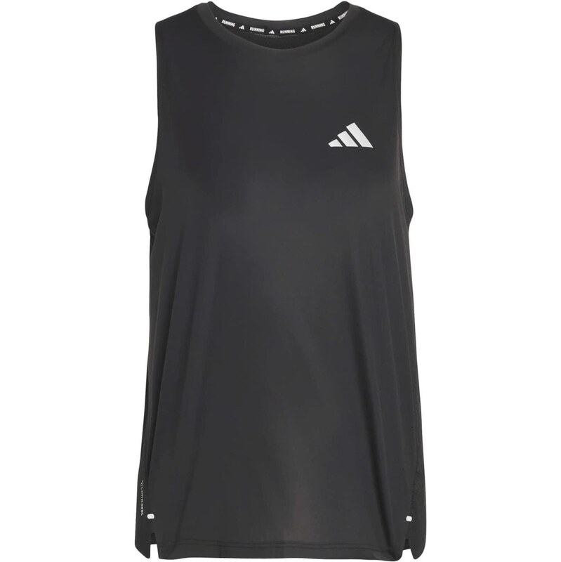 ADIDAS PERFORMANCE Sportovní top ADI365 černá / stříbrná