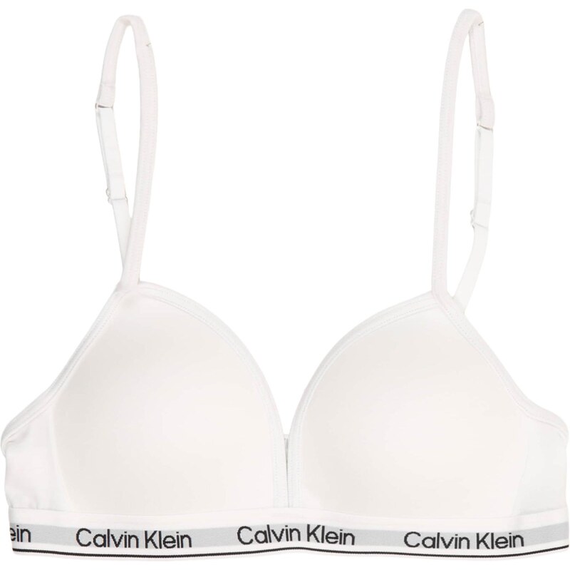Calvin Klein Underwear Podprsenka šedá / černá / barva bílé vlny