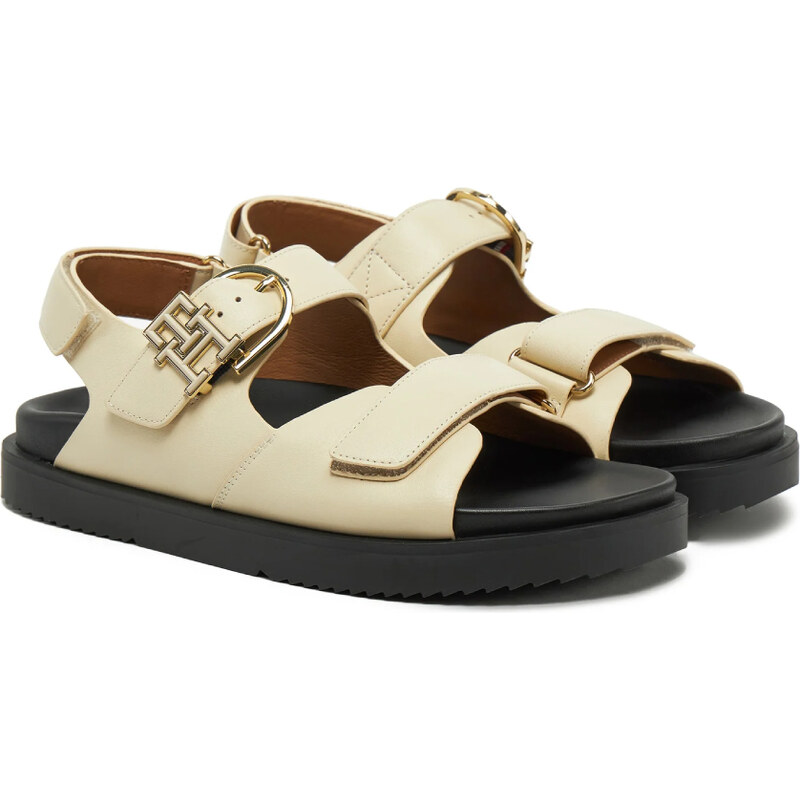 Tommy Hilfiger dámské krémové sandále 112719828