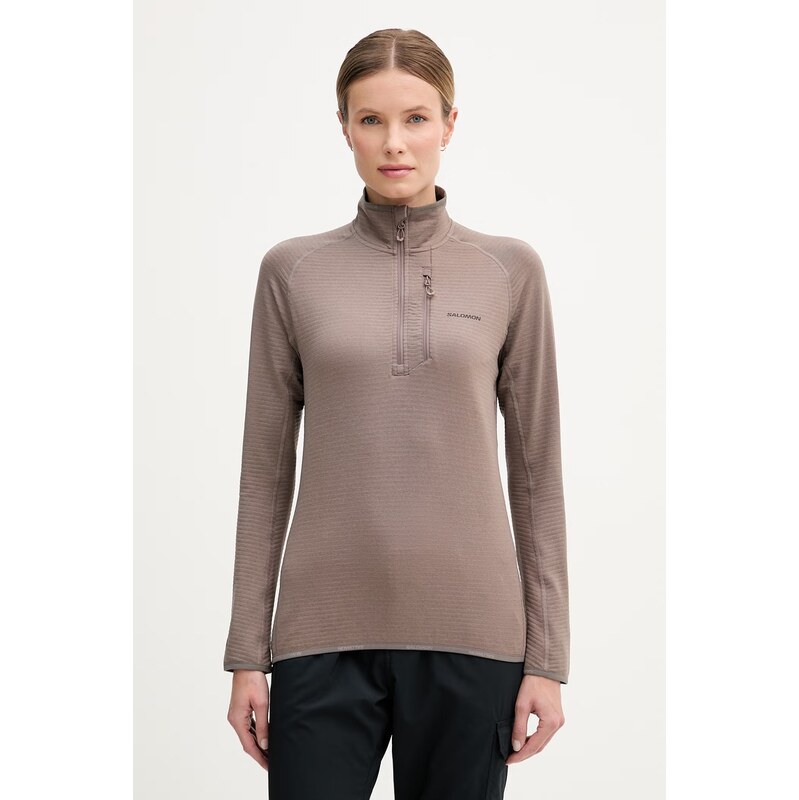 Outdoorová mikina Salomon ESSENTIAL LIGHTWARM 115484632